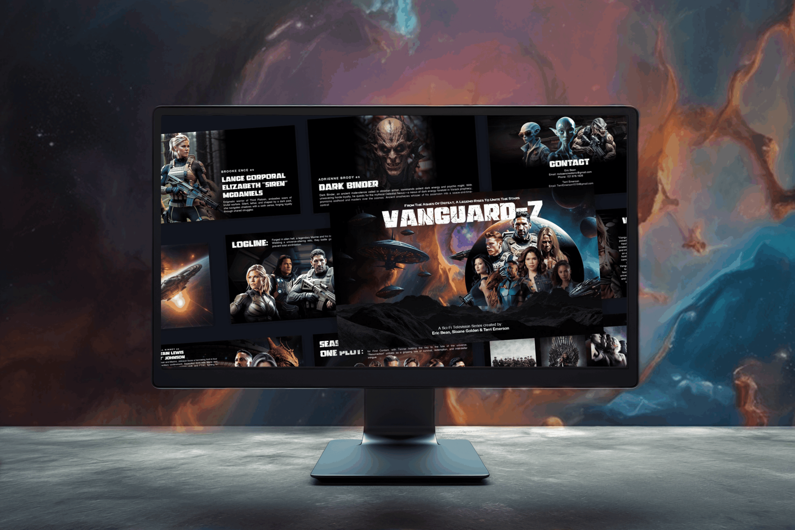 Home page About section
